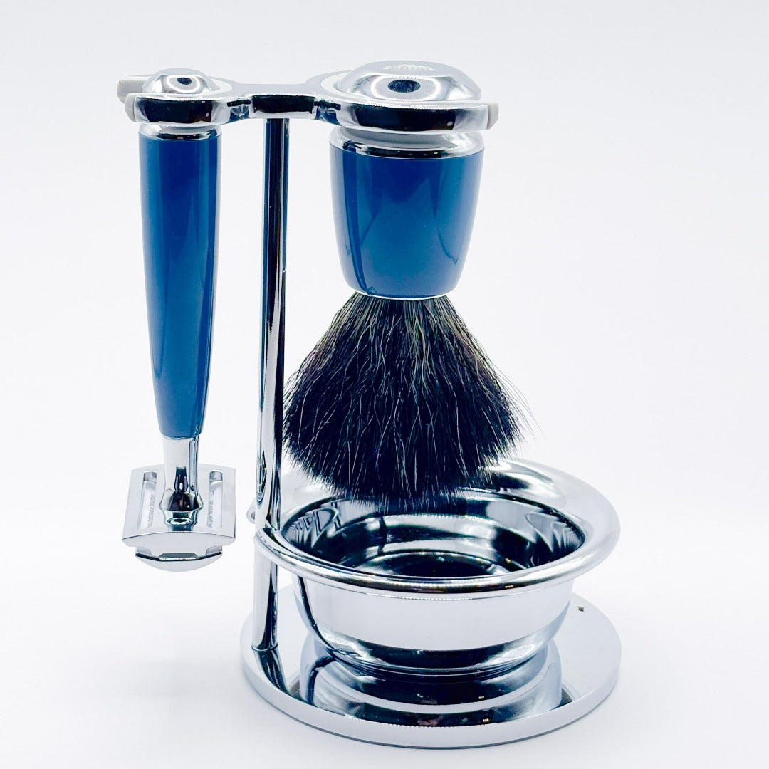 Rasierhobel SET "Blue Lagoon"